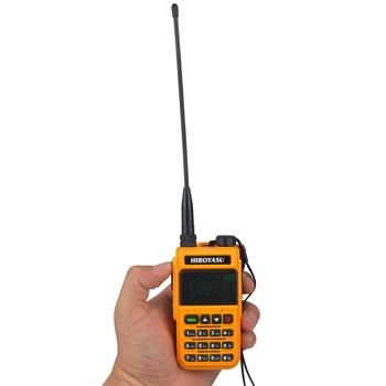 Hiroyasu UV-5118 118-660 Mhz Air Band AM FM, VHF Морска Полнодиапазонный Любител Шунка Преносима Радиостанция Радио Скенер NOAA изглаждат време на Канал 4