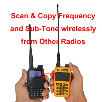 Hiroyasu UV-5118 118-660 Mhz Air Band AM FM, VHF Морска Полнодиапазонный Любител Шунка Преносима Радиостанция Радио Скенер NOAA изглаждат време на Канал 5