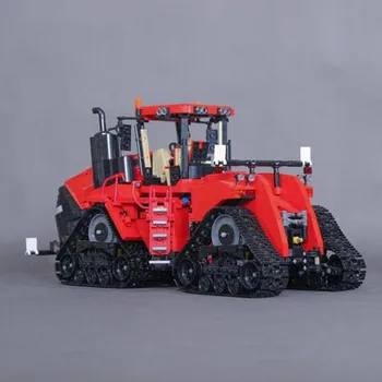 Нов Дистанционно Управление Селскостопански трактор Quadtrac 620 и Elmer HaulMaster 2000 Градивен елемент В Събирането на Играчка Модел Подарък на Момчето За Рожден Ден 2