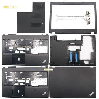 Нови Оригинални За Lenovo ThinkPad L570 LCD Дисплей Делото Делото на Предната Рамка, Поставка За Ръце Отгоре Основата на Корпуса на Долната Долния Капак на Корпуса