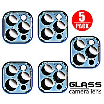 5 бр. Защитно фолио за обектива на камерата с пълно покритие За iPhone 13 Pro Max Мини Закалено Стъкло за iPhone 13 Pro Max Защита на обектива на камерата
