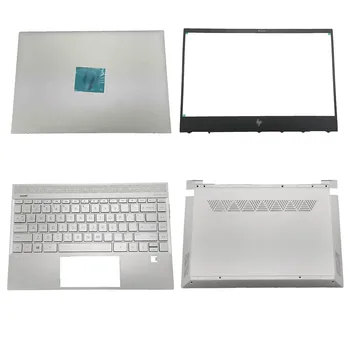 Нов калъф за лаптоп HP ENVY 13-AQ TPN-W144 LCD делото/се преден панел/Акцент за ръце/долен корпус L54934-001 сребрист