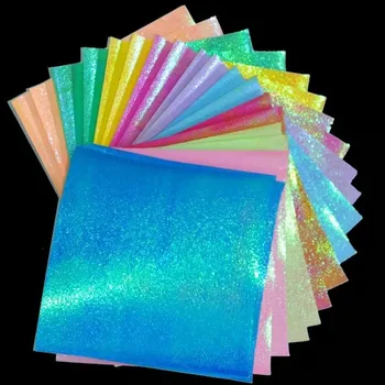 50 бр Крафт-хартия перлата на цвят оригами ръчно изработени САМ оригами сгъваеми материали