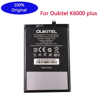 100% чисто Нов OUKITEL K6000 PLUS Подмяна на 6068 ма резервни Части резервна батерия за Смартфон OUKITEL K6000 PLUS 0
