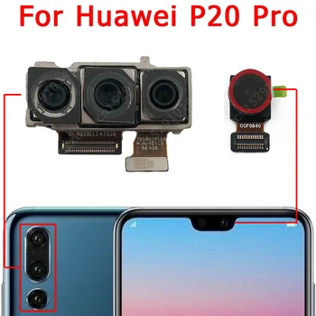 Оригиналът Е За Huawei P20 Pro P20Pro Предна Камера За Обратно Виждане, Предна Основната Камера Е Малък Модул На Камерата Гъвкави Резервни Части
