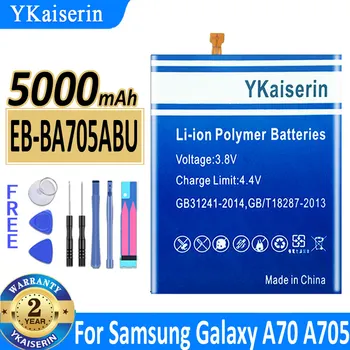 YKaiserin Замяна Батерия EB-BA705ABU За Samsung Galaxy A70 A705 SM-A705 Акумулаторна Батерия за телефон 5000 mah