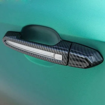 ABS Външна Врата копчето на Кутията Стикер Апликации за Cadillac XT4 XT5 XT6 CT4 CT6 ATS XTS 2013-2021 Автомобилни Аксесоари 4