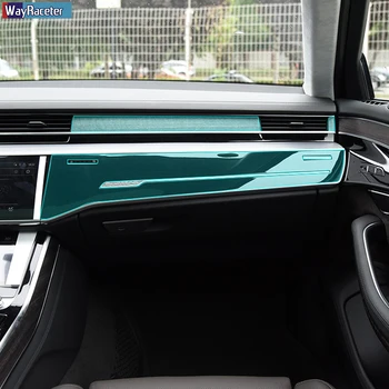 Централна Навигационния Екран на Салон на Автомобил, Таблото, TPU, Стикер, Защитен Филм За Audi A8 D5 4N 2018-Тези Аксесоари 3