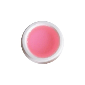 Розов Бял Прозрачен 3 Цвята UV Гел за Изграждане на Ноктите Съвети Маникюр Аксесоари 3
