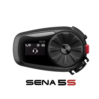 SENA5S 700м покана на разположение на мотоциклет шлем Bluetooth слушалка с LCD дисплей