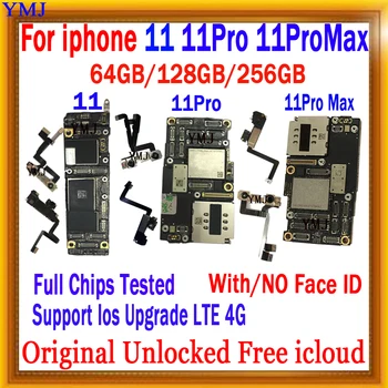 Добра Протестированная дънна Платка За iPhone 11/11 Pro/11 Pro MAX 6 7 дънна Платка С/Без Идентификатор на лице Логическа такса Без идентификация на сметка