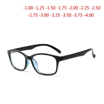 -1,00 -1,25 -1,50 -2,00 -1,75 -2,25 До -4,0 Готови Очила за късогледство Женски Мъжки Недалновидни очила Външна Черна Вътрешна синя дограма