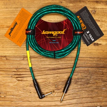 Samgool + ЛИНИЯ серия китара, електрическа китара кабел за намаляване на шума линия на audi музикален инструмент аудио линия на линия ефекти 0