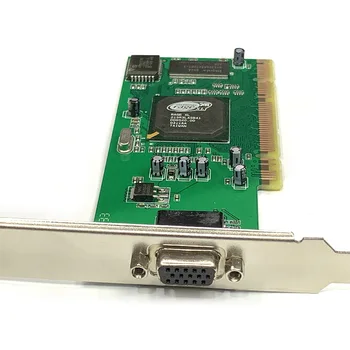 Настолен компютър, PCI Видеокарта ATI Rage XL 8 MB Трактор карта VGA Карта за HISHARD BUDDY и така нататък Софтуер 0