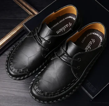 Лятото 2 нови мъжки обувки корейската версия на тренда 9 мъжки ежедневни обувки Q10R1182 4