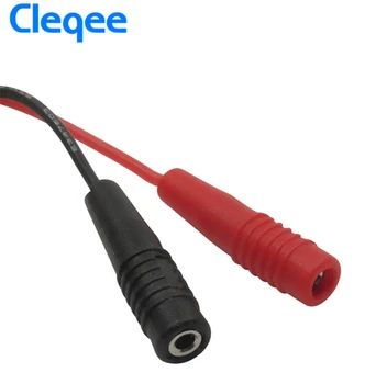 ГОРЕЩ конектор Cleqee P1511B 2 mm с вътрешен пружинным тестовым на една кука, сонда AWG, Комплект тестови кабели, може да се свържете цифров мултицет, Сонда 4