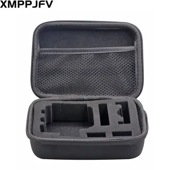 XMPPJFV Малък Размер Калъф за Носене Gopro Hero 10 9 8 7 6 5 4 Черна Кутия за Съхранение на Преносима Чанта за SJCAM YI 4K EKEN H9R