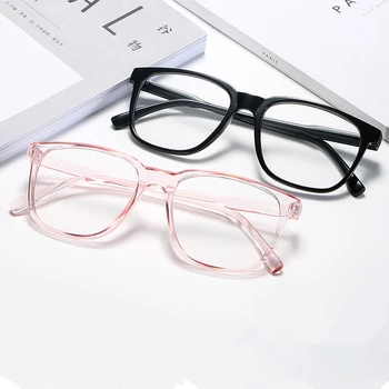 Дамски мъжки Класически Прозрачни Кръгли Очила В Рамка, Прозрачни лещи на Очила за Късогледство Ретро Очила, Оптични Очила В Рамки