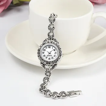 Луксозни Кристални Модерни Ежедневни Часовници Дамски Relogio Feminino Дамски Часовници Елегантна Гривна Relojes Сребърни Ръчен Часовник Reloj Mujer 2