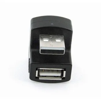 Нови 90 180 Градуса Адаптер USB 2.0 удължителен кабел от мъжете за една Жена