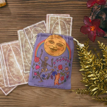Чанта За Съхранение На Карти Таро Семейни Настолни Игри Игри С Карти Красива Чанта От Съвсем Малък За Карти Таро Кубчета Бижута 3