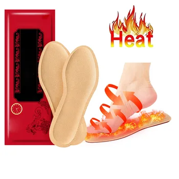 Затопляне Стелки Нагревател За Краката За Еднократна Употреба Самонагревающиеся Стелки Загряващ Пластир За Крака Обувки И Стелки По-Топло Отопление Стелки
