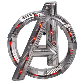 Marvel Отмъстителите Iron Man База 1:1 Led Лампа Ironman PVC Фигурка Играчки