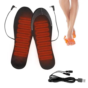USB Стелки с подгряване Електрически Топло За Краката на Топло За Краката на Мат Чорапи За Зимни Спортове На Открито Отопление Стелки Зимни Топли 0