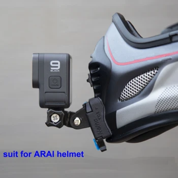 обичай гениален пост скоба за мотоциклетни шлем спортни камери Безшевни фиксирани дози със защита от заключване на челюстите на закрепване специално за ARAI-TOUR-CROSS3