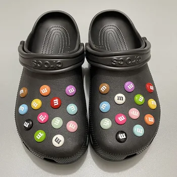 26 БР. окачване с буква M за обувки Crocs, сабо, резервни Части за diy, Модни детски чехли, украси за обувки, Аксесоари, Оригинални 2022 1