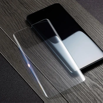 Закалено Стъкло Протектор на Дисплея изключително тънък Течен Пълна UV Лепило Защитно Фолио За Мобилен Телефон Huawei P30 Pro Забележителност
