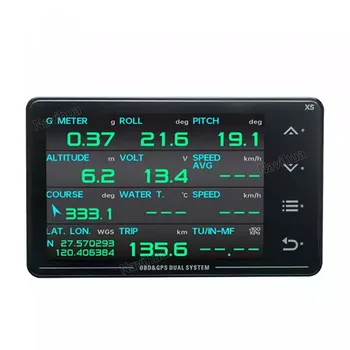 LUFI XS Състезателни LCD Сензор OBD GPS Температурата на Водата, Температурата на Турбинно Масло Стойност G Жироскоп Аларма мултифункционален М 4
