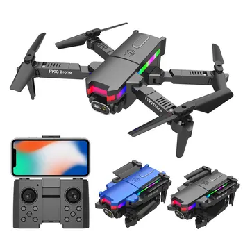 2022 Нов Мини-Дрон 4K Професионална HD Широка Камера 1080P WiFi FPV Дрон Двойна Камера Сгъваем Квадрокоптер Rc Хеликоптер Играчка