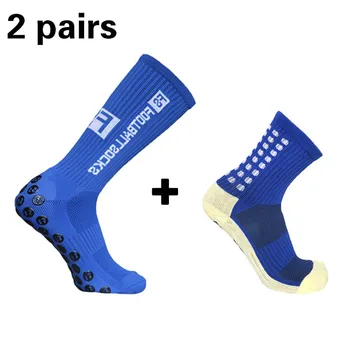 Нови Футболни Чорапи С хавлиена Кърпа За Мъже И Жени, Професионални Спортни Дишащи Нескользящие Чорапи с гърчове, Футболни Чорапи 3