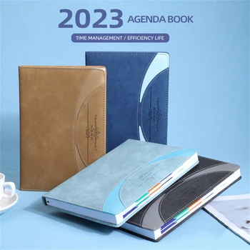 2023 Английски График Книга 365 дни Календар Бележник Дневен План Книга Канцеларски материали Планер Училищната Дневен ред Аксесоари