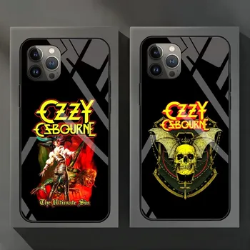 Калъф За телефон ZUIDID Rock Band Ozzy Osbourne от Закалено стъкло За iPhone 13 12 Pro Max 11 Mini X XR XS SE 2020 7 8 Plus 6 6S Калъф