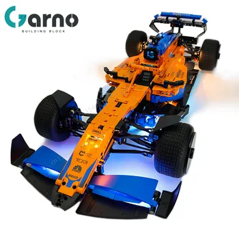 Garno Техническа Съвместимост 42141 McLarened Formula 1 Състезателен Автомобил Град RC Кола Шампион Скорост Buiding Блок Играчки за Деца
