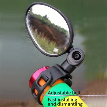 Кормило Огледало за Обратно виждане С Въртене На 360 Градуса на МТВ Планински Пътен под Наем Волан Огледало за Обратно виждане Велосипедни Аксесоари 1