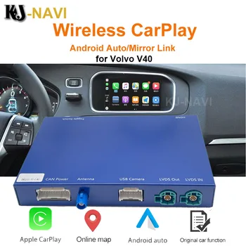 volvo Android автоматичен интерфейс Безжична Apple Carplay Декодер За Volvo 2011-2014 2015-2019 V60 XC60 и S60 V40 Carplay
