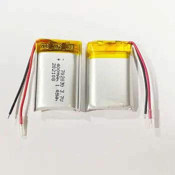 3,7 В 702030 400 mah литиево-полимерна акумулаторна батерия за DIY MP3 GPS Оборудване за PSP video recorder играчки с дистанционно управление дрон красотата инструмент 3