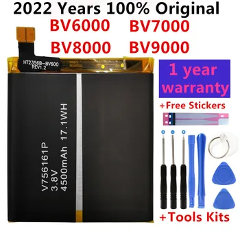 100% Оригинални Нова Батерия За Blackview BV6000 BV6000S BV7000 BV8000 BV9000 Pro Batterie Батерии за телефони + Безплатни Инструменти 0