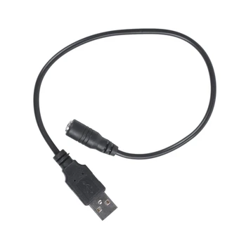 2X захранващ Кабел с конектор dc 3,5 x 1,35 мм конектор USB 2.0 A 1