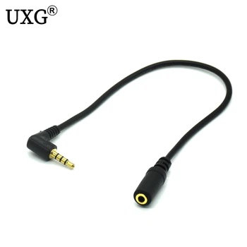Конектор за кабел AUX вход 3.5 мм Аудио Разклонител-Къс Кабел за слушалки Слушалки Кола за Xiaomi redmi 5 plus Oneplus 5t AUX Удължител на Кабела