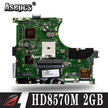 Дънната платка на лаптопа N56DY За Asus N56D N56DP N56DY R501DY N56DYA дънна платка HD 8570M HD8570M 2 GB Графичен 60-NQOMB1002-C03