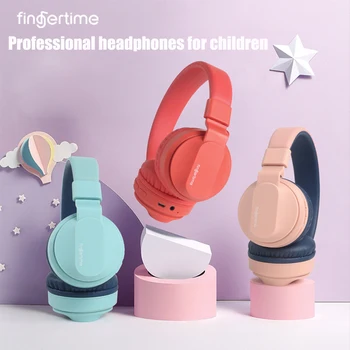 Безжични слушалки, Bluetooth, Сладки Бебешки Слушалки, Сгъваема носи етикет за услугата Слушалки с ограничение на силата на звука 85 db, Антифони за Защита на Слуха