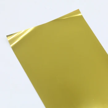Гореща Печат Фолио Книжен Златна Холограма Прехвърляне на Ламиниращо Фолио 8x15 см за DIY Художествени Занаяти Christma