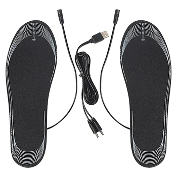 USB Стелки За Обувки С Подгряване, Електрически Топло За Краката, Топло На Краката, Зимата е Топла Възглавница, Зимни Спортове На Открито, Нагревательная Стелка 4