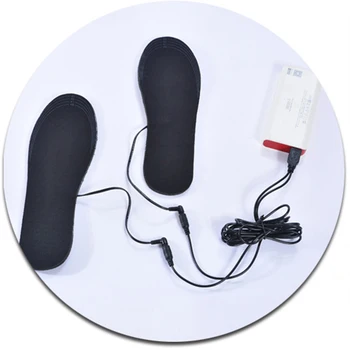 USB Стелки За Обувки С Подгряване, Електрически Топло За Краката, Топло На Краката, Зимата е Топла Възглавница, Зимни Спортове На Открито, Нагревательная Стелка 5