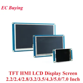 2.2/2.4/2.8/3.2/3.5/4.3/5.0/7.0 Сензорен екран, модул LCD дисплей, Inch TFT HMI LCD За Arduino 320*240/400*240/480*320/480*272/800*480