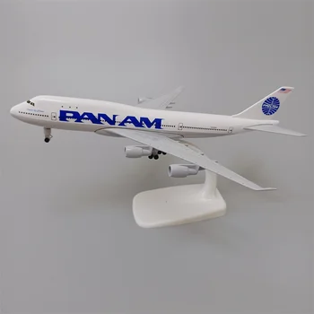 НОВ 20 см Сплав на Метални USA Air Pan American World Airways PAN AM 